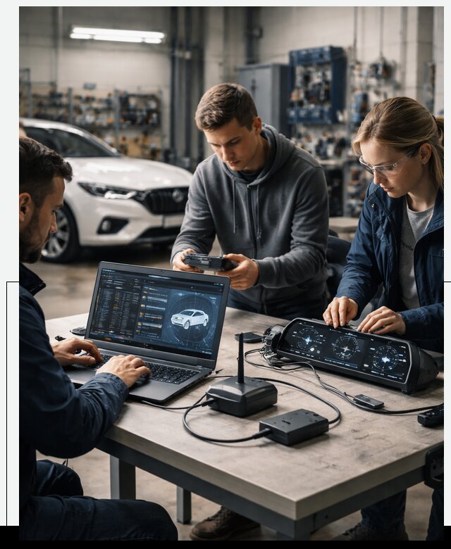 Разработка Connected Car и ПО для автопрома в Белогорске