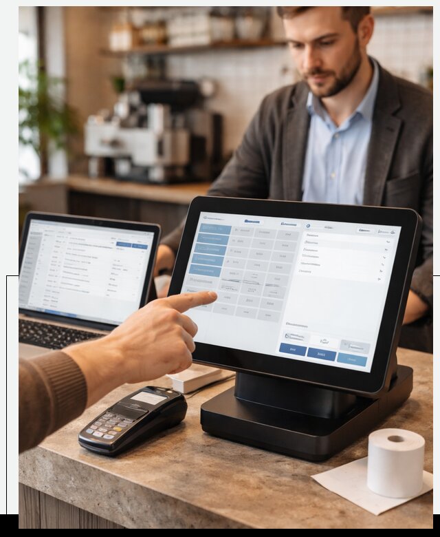 Кассовое ПО и POS системы под ключ в Белогорске с поддержкой