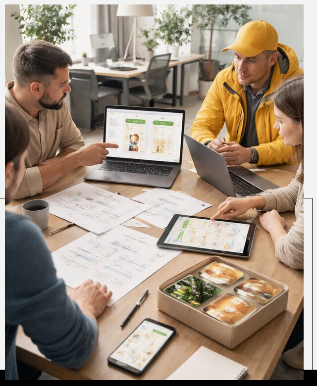 Разработка агрегатора доставки еды в Белогорске от 15303 р., АвикейБгк