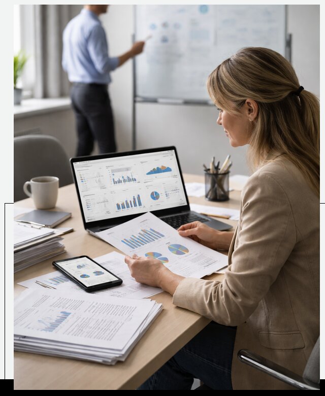 Аналитика успеваемости обучения и отчётность в Белогорске